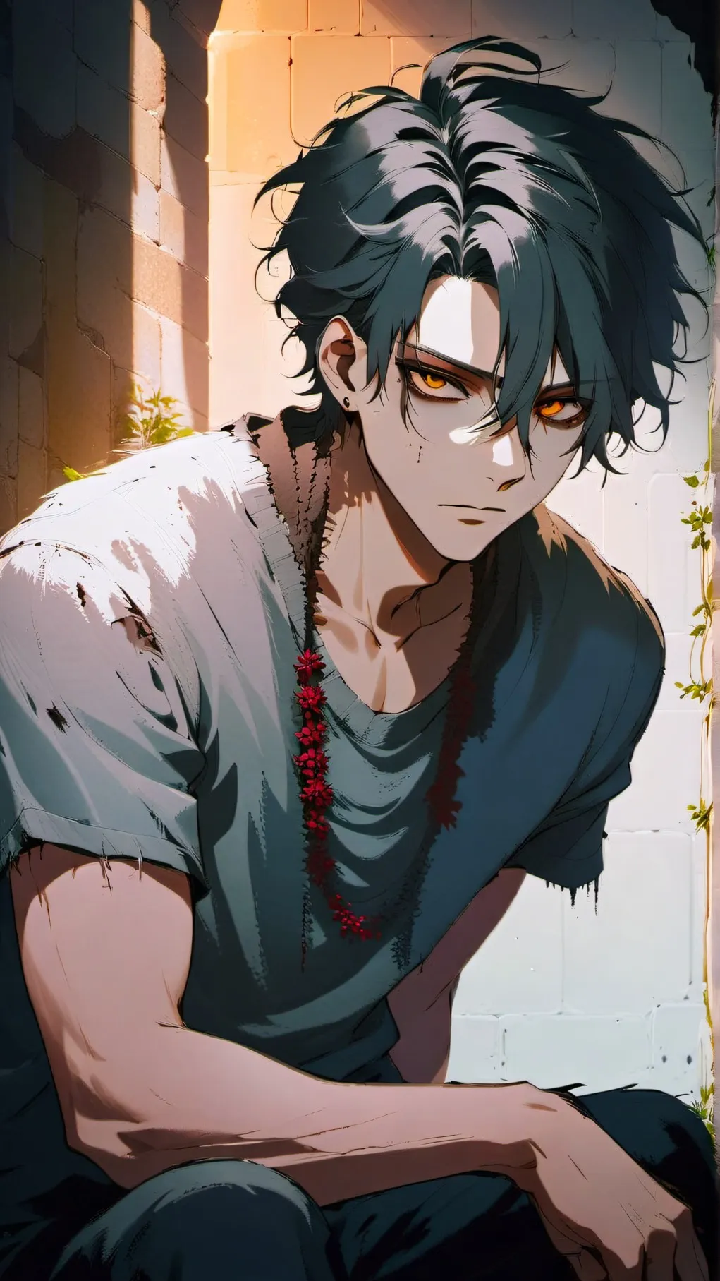 ai character: Solas Velin background