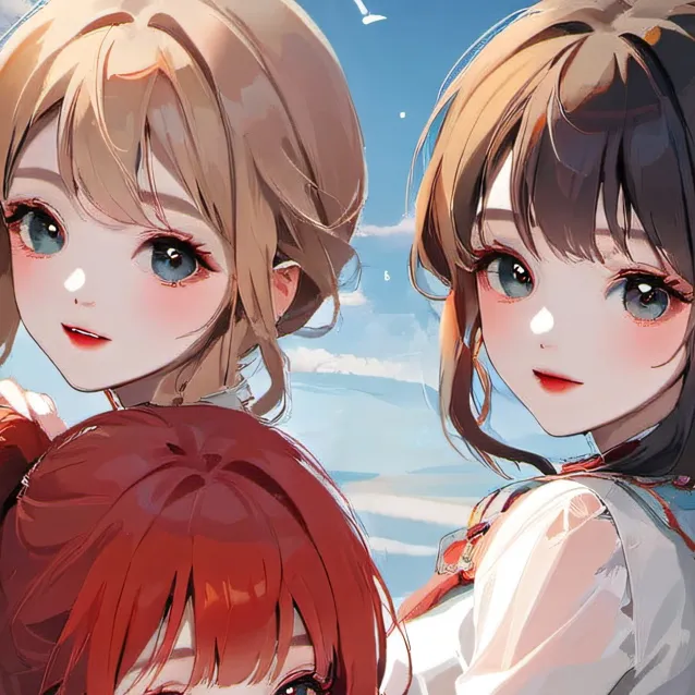 chat with ai character: the 6 girls