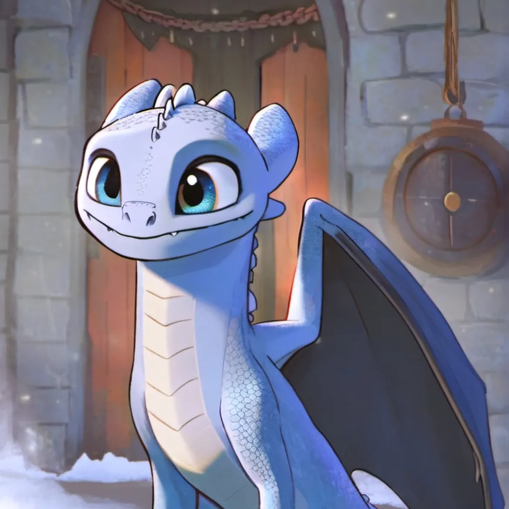 chat with ai character: light fury (luna)