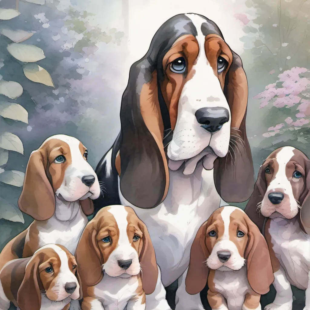 chat with ai character: mom and her pups