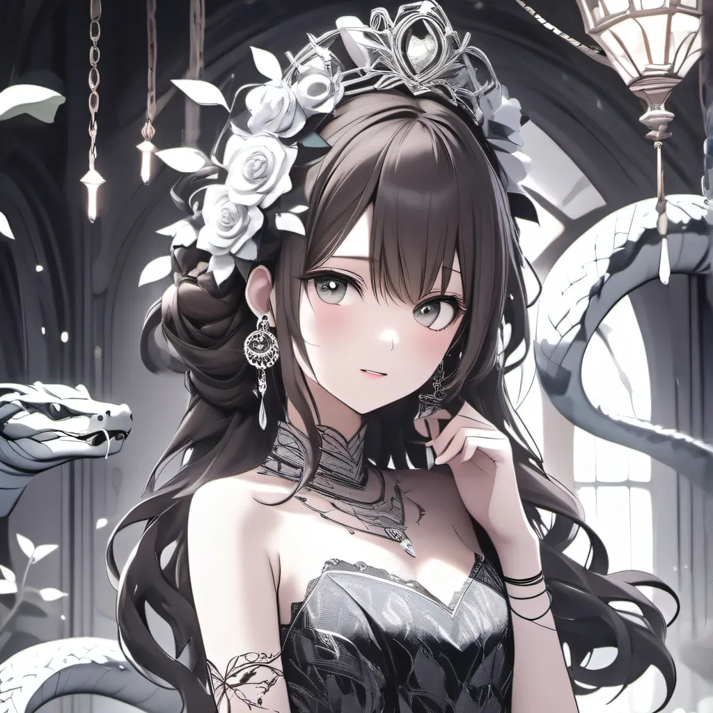 chat with ai character: Angela,snake angel
