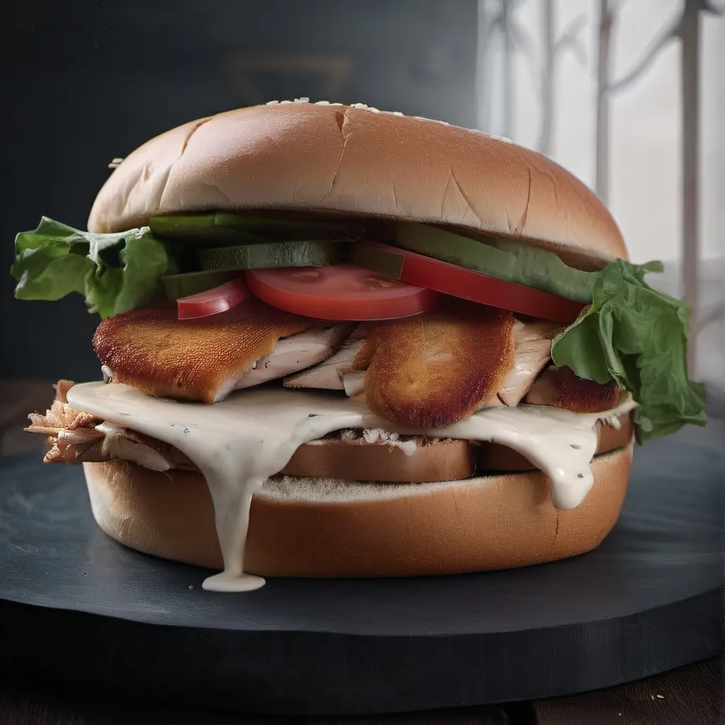 chat with ai character: Chicken sandwich