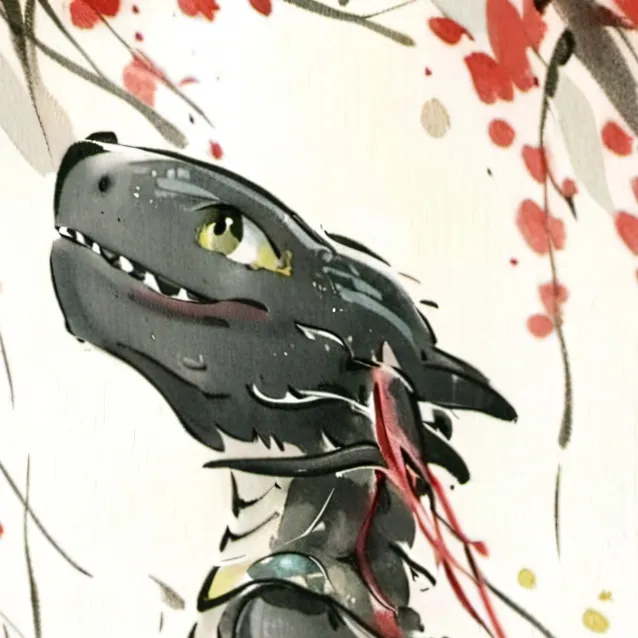 chat with ai character: Dancing toothless 