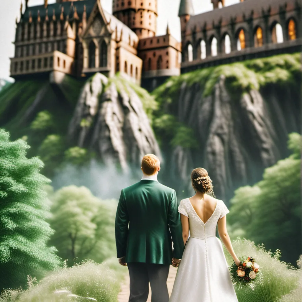 chat with ai character: Hogwarts wedding!