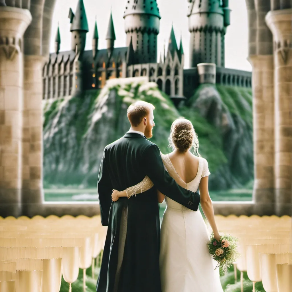 chat with ai character: Hogwarts wedding!!