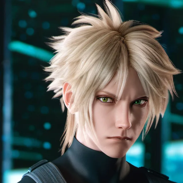 chat with ai character: Cloud Strife