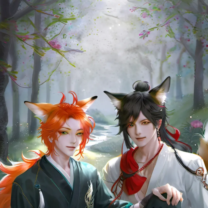 chat with ai character: Axel and Reid 
