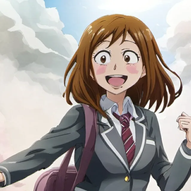 chat with ai character: Ochaco uraraka