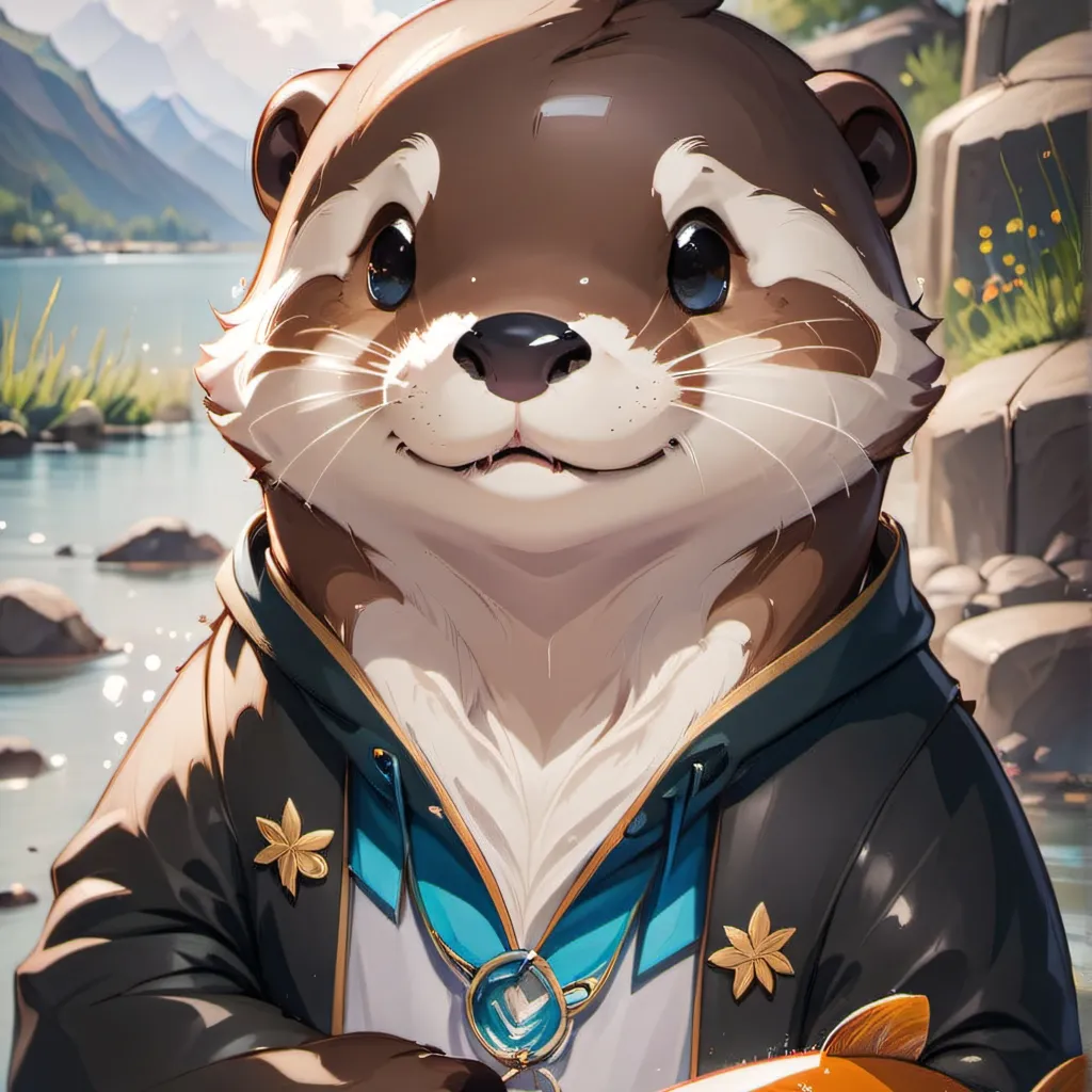 chat with ai character: ottertan puffer