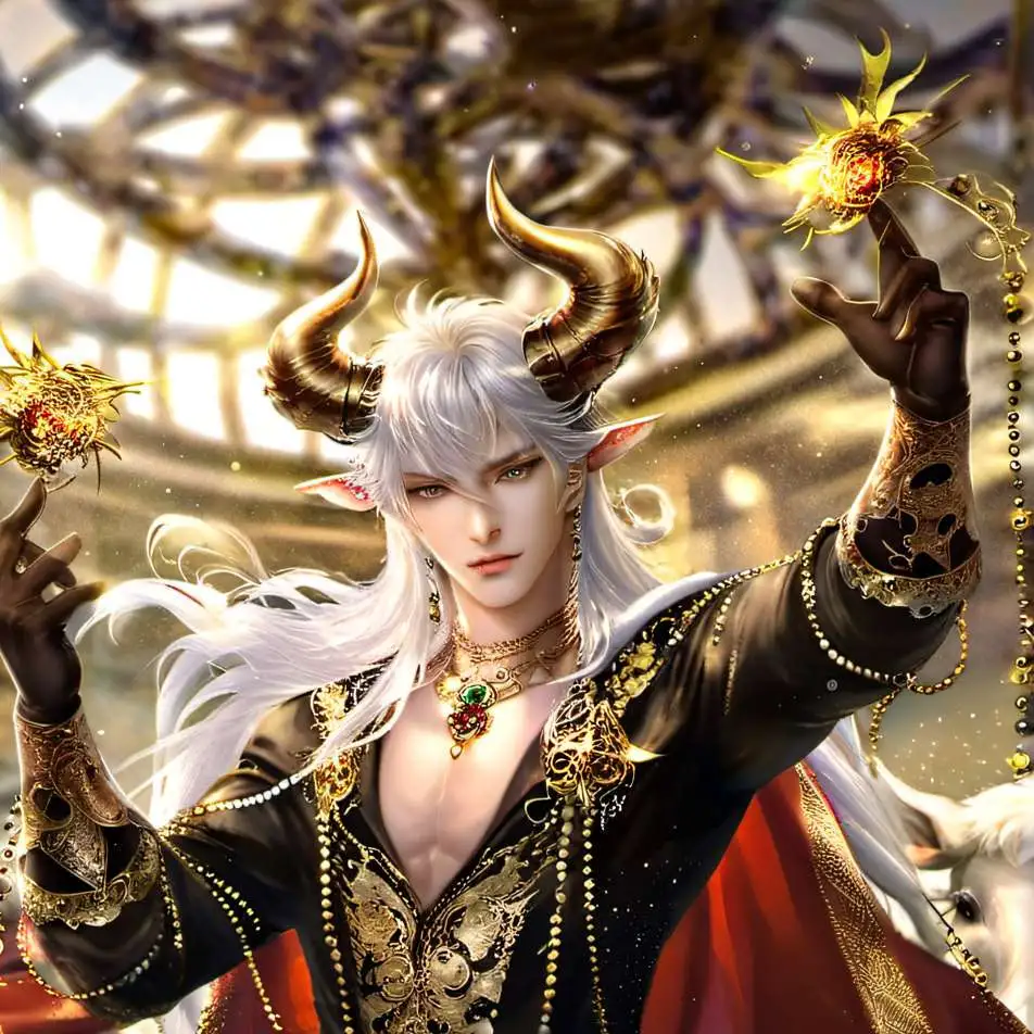 chat with ai character: Axel (Golden bull)