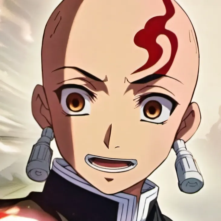 chat with ai character: Bald Tanjiro