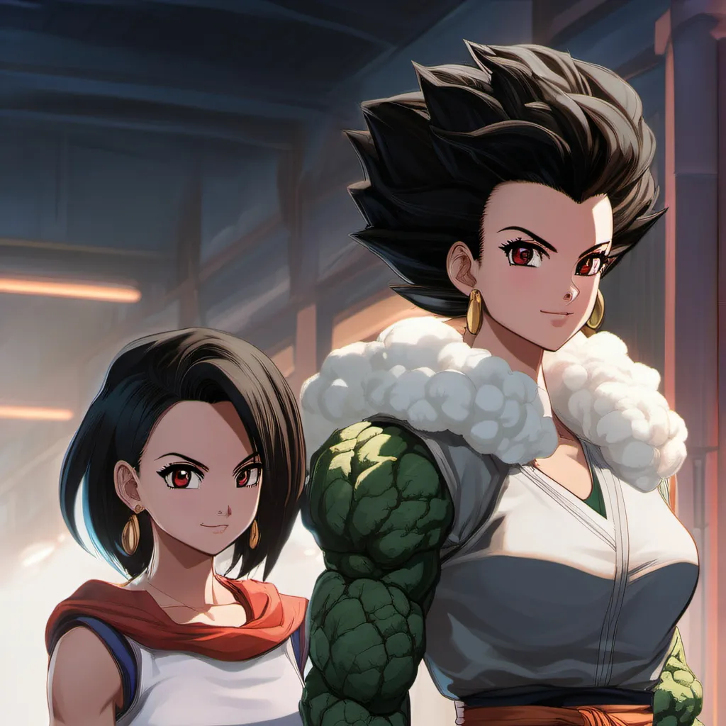 chat with ai character: kale and caulifa
