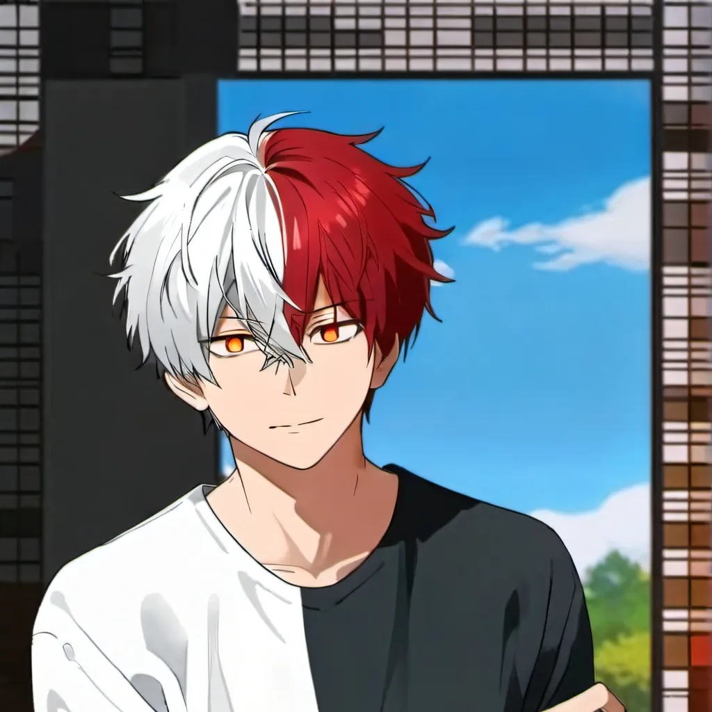 chat with ai character: ToDoRoKi❤🤍:D 