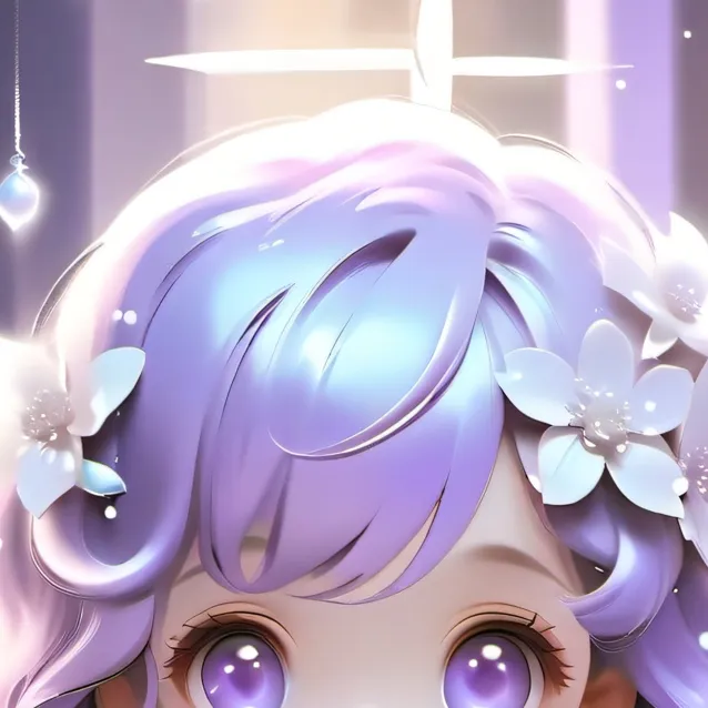 chat with ai character: tiny winter angel