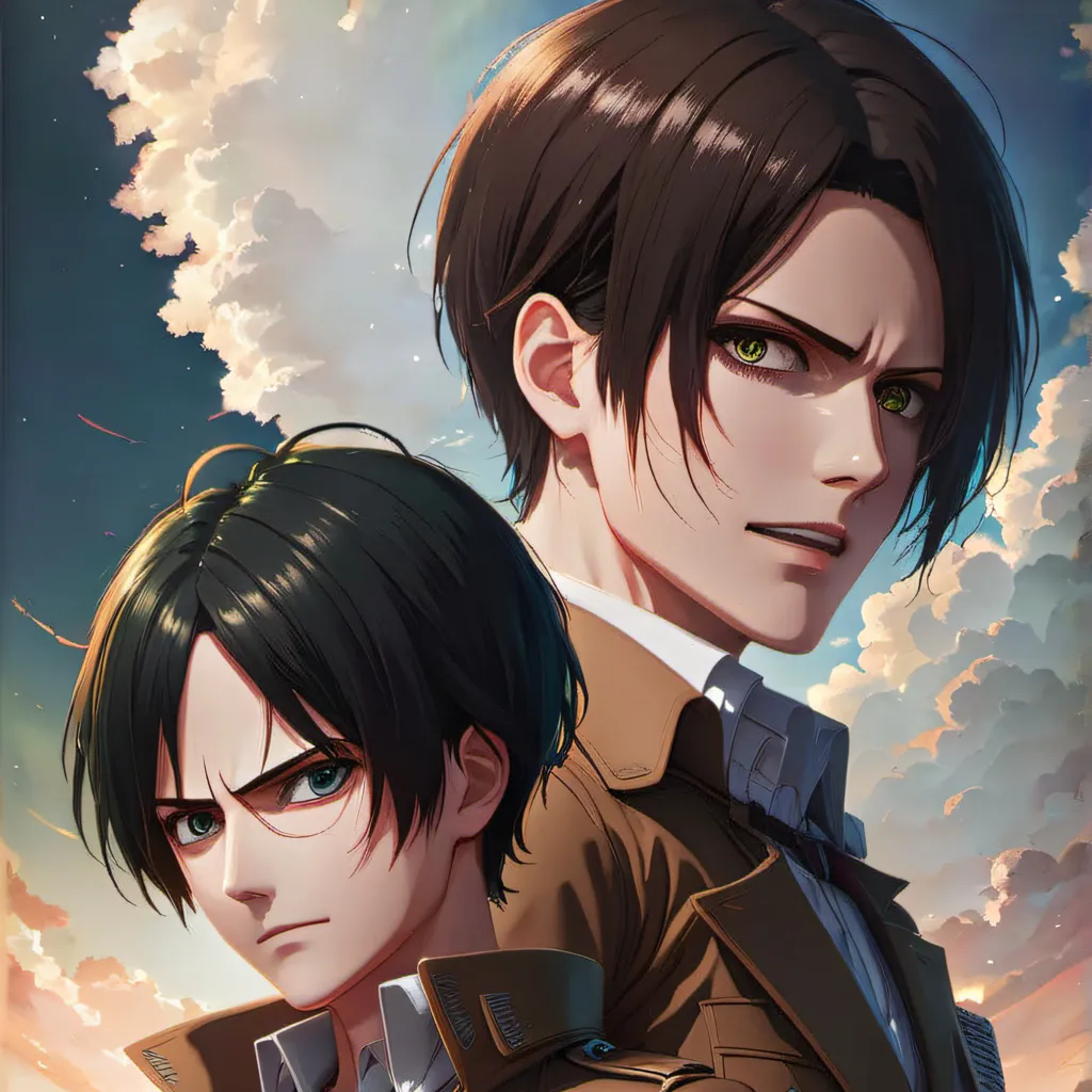 chat with ai character: Levi and Eren 
