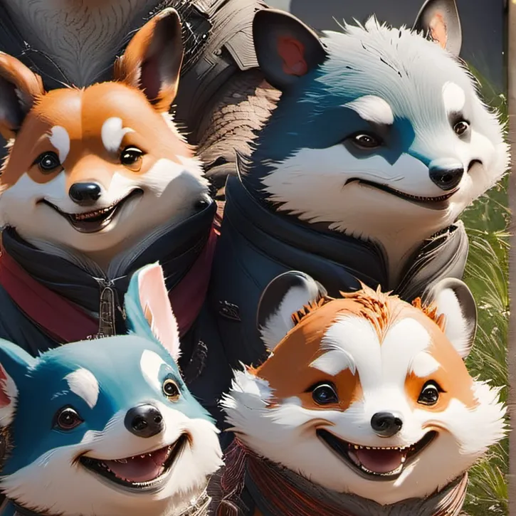 chat with ai character: smiling critters 