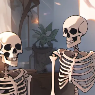 chat with ai character: Sans au sleepover 