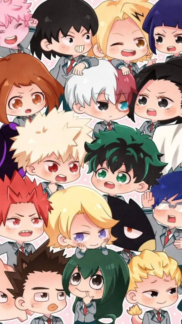 ai character: MHA chaotic background