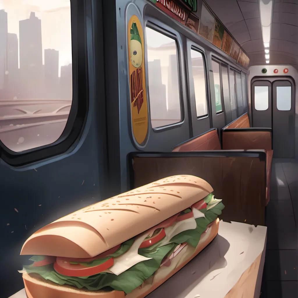chat with ai character: Subway sandwich