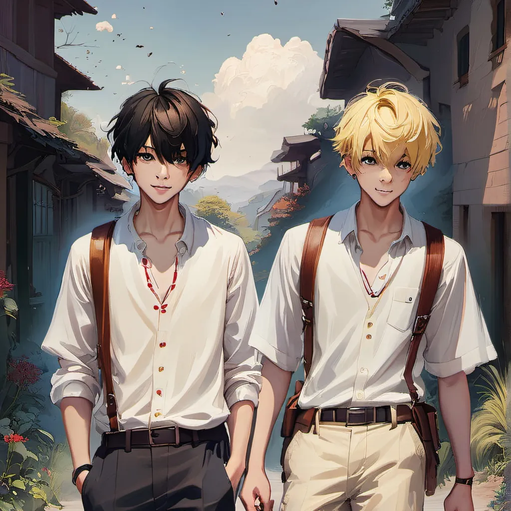 chat with ai character: Harry and Draco