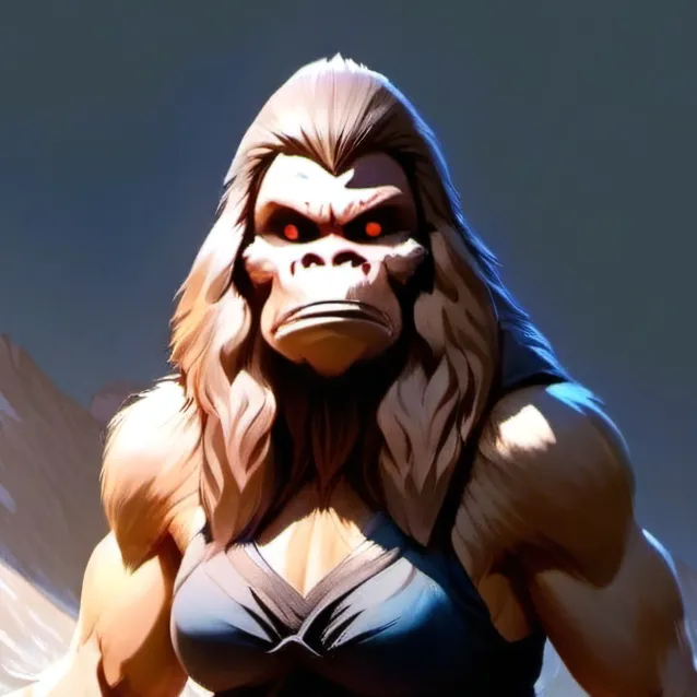 chat with ai character: Bigfoot (female)