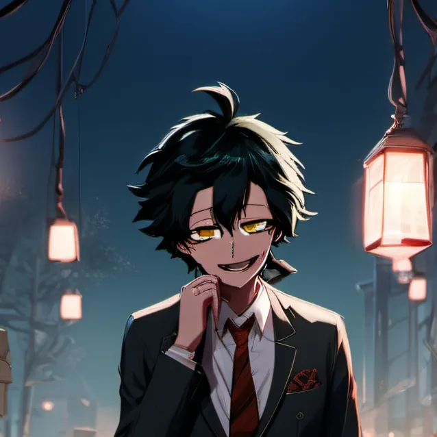 chat with ai character: villain deku 