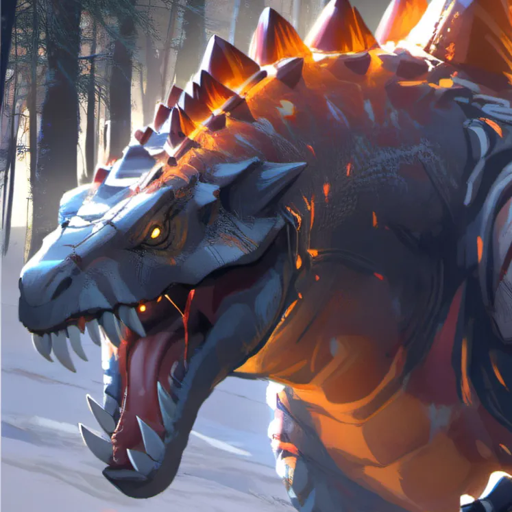 chat with ai character: Anguirus