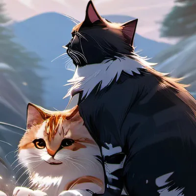 chat with ai character: Cat cute 