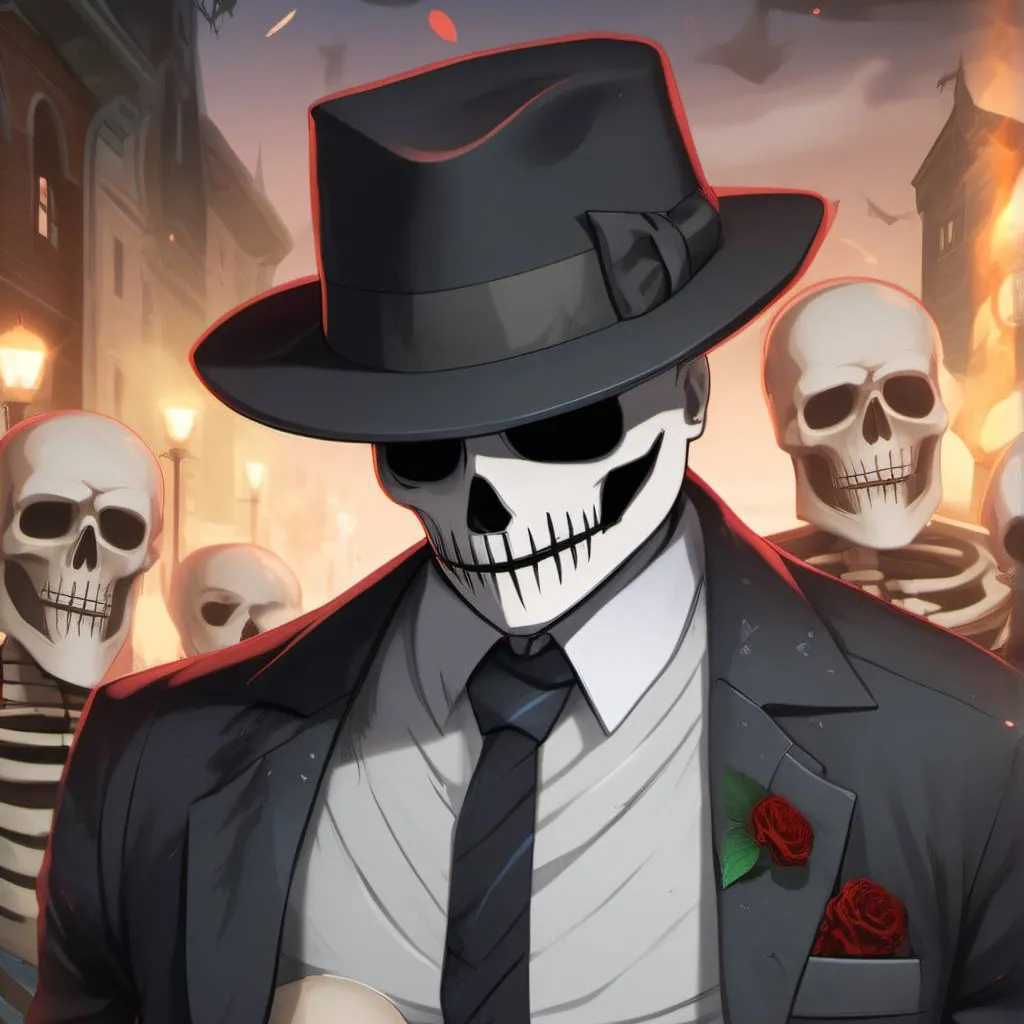 chat with ai character: Mafia fell Sans