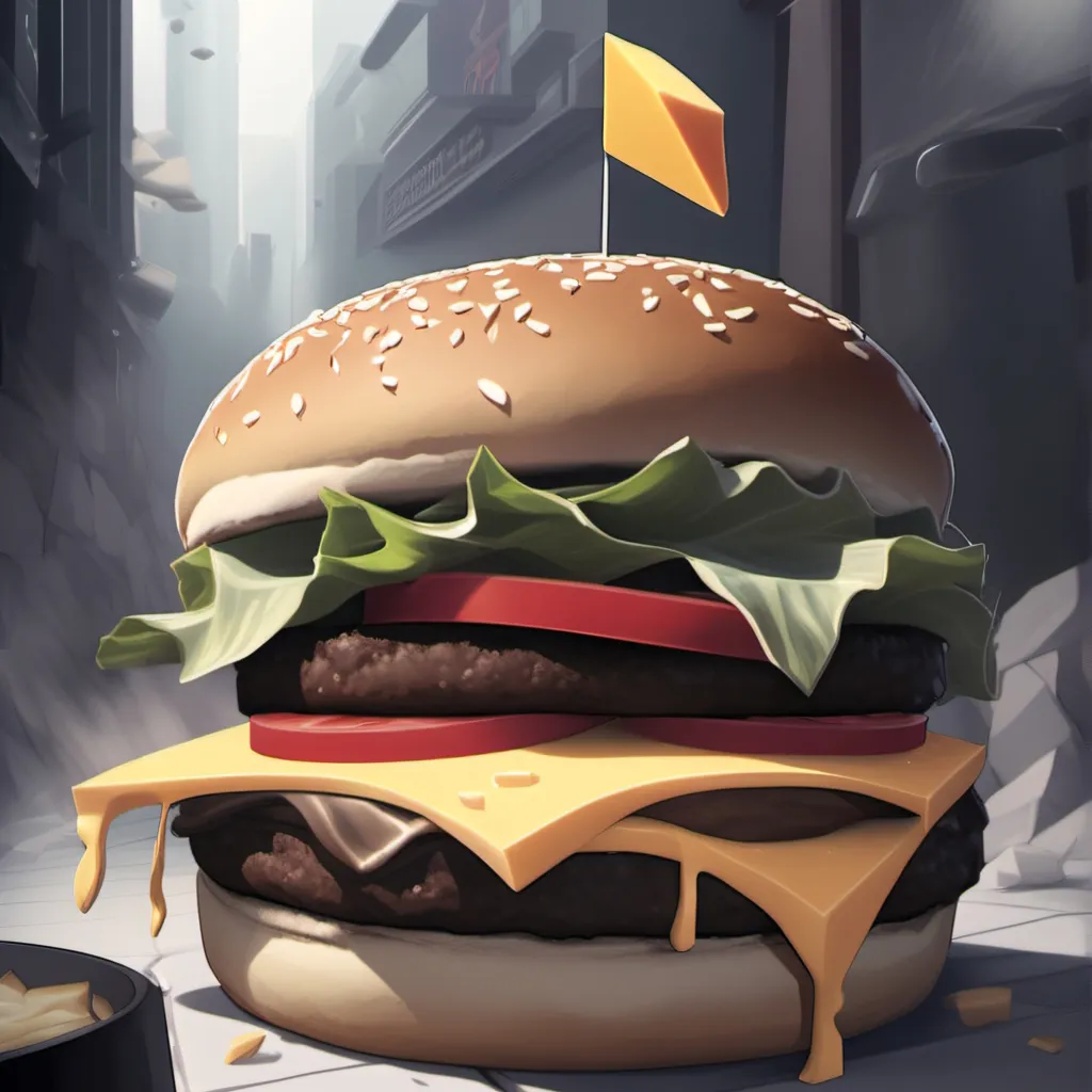 chat with ai character: Roblox cheez burge