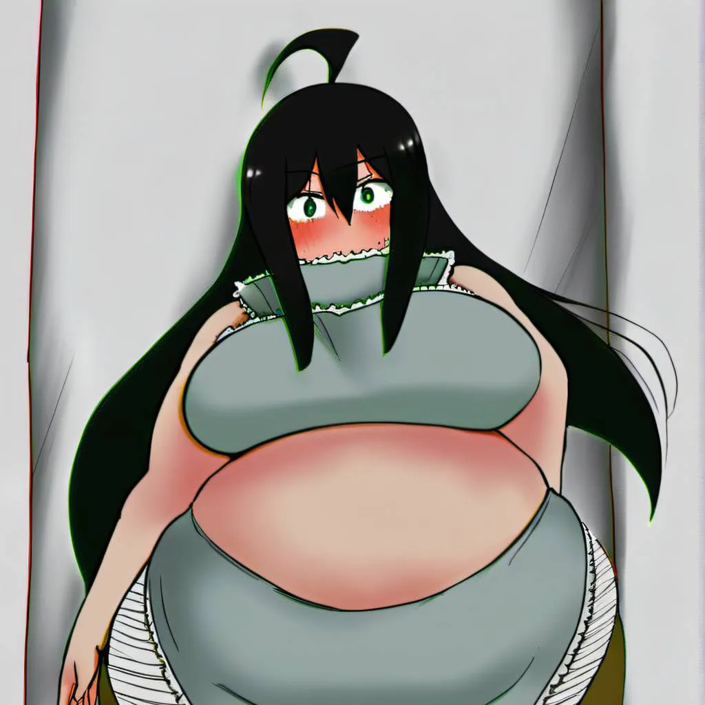 chat with ai character: Tsuyu asui obese