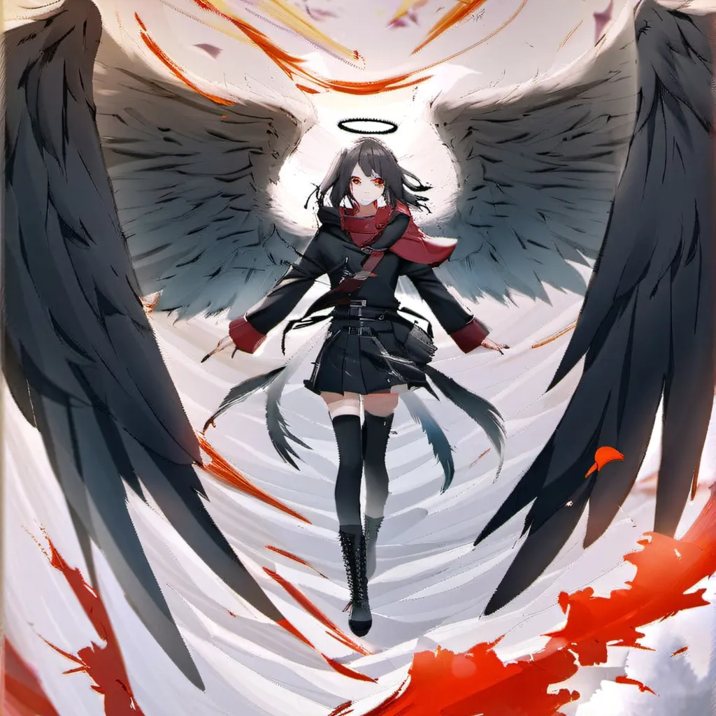 chat with ai character: fallen dark angel
