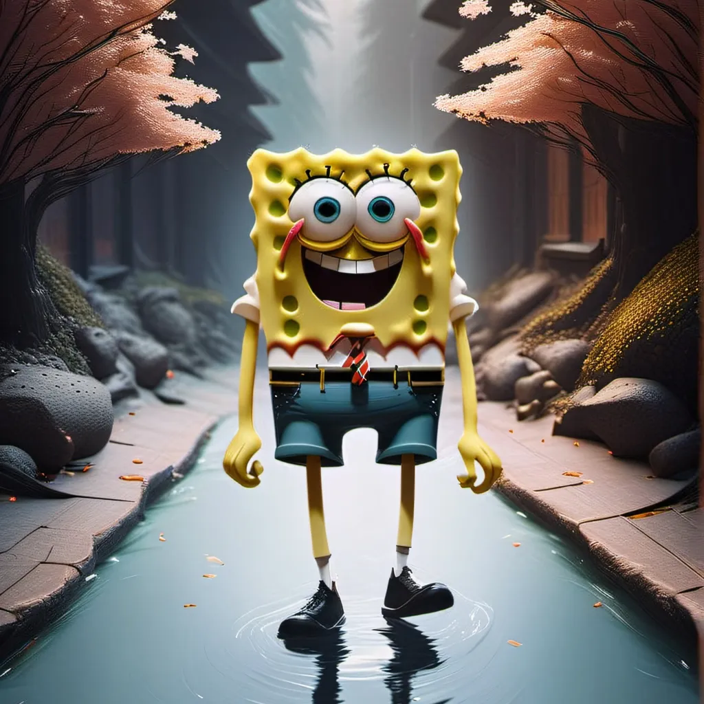 chat with ai character: Spongebob 