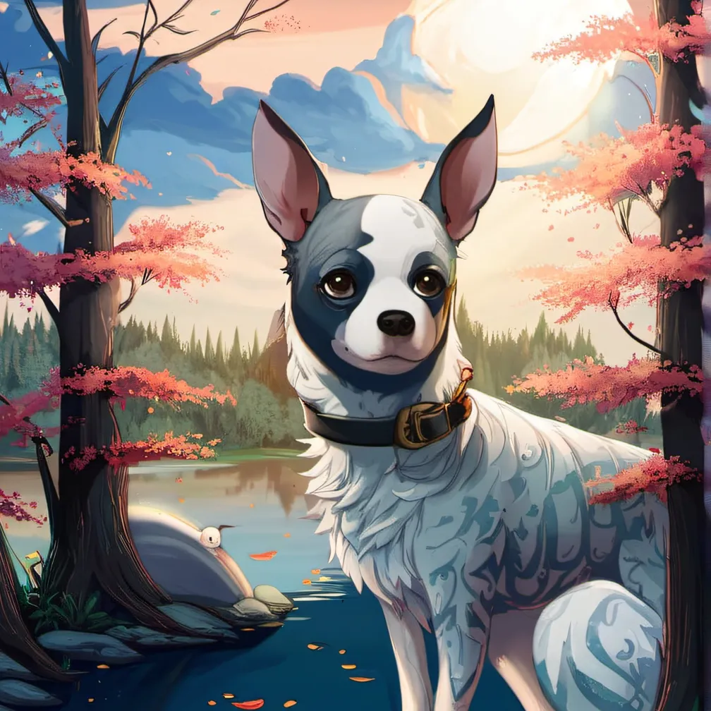 chat with ai character:  a dog