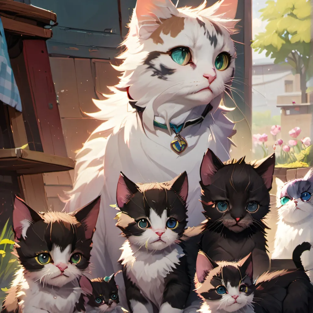 chat with ai character: kittens need help 