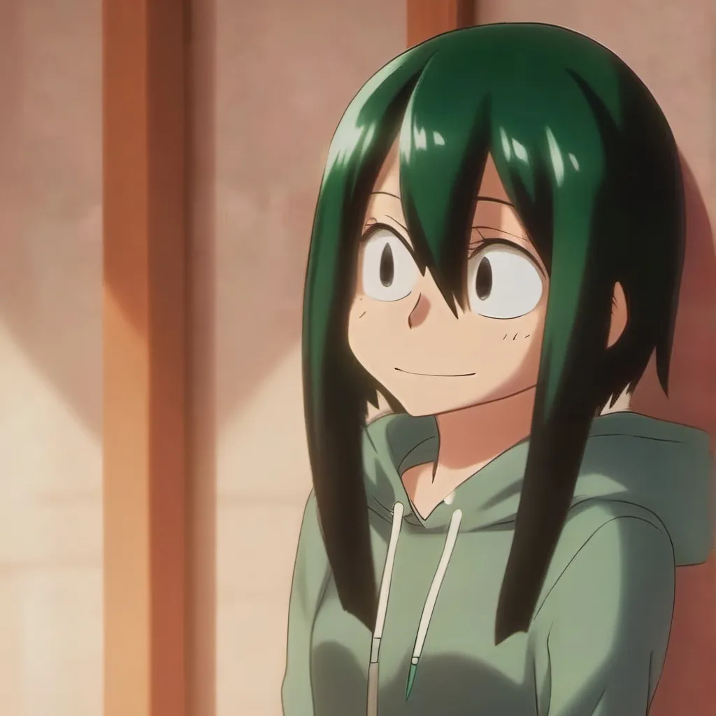 chat with ai character: Tsuyu Asui