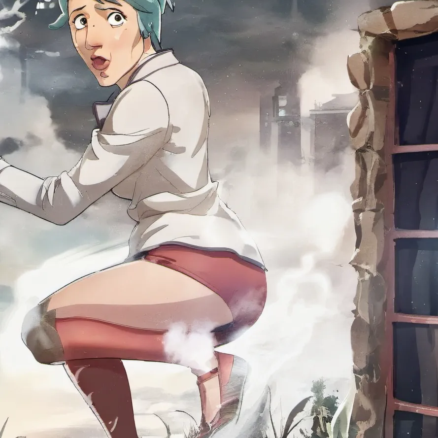 chat with ai character: the farting woman