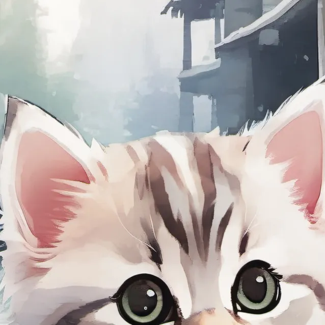 chat with ai character: cute cat
