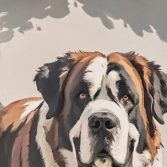 chat with ai character: saint Bernard