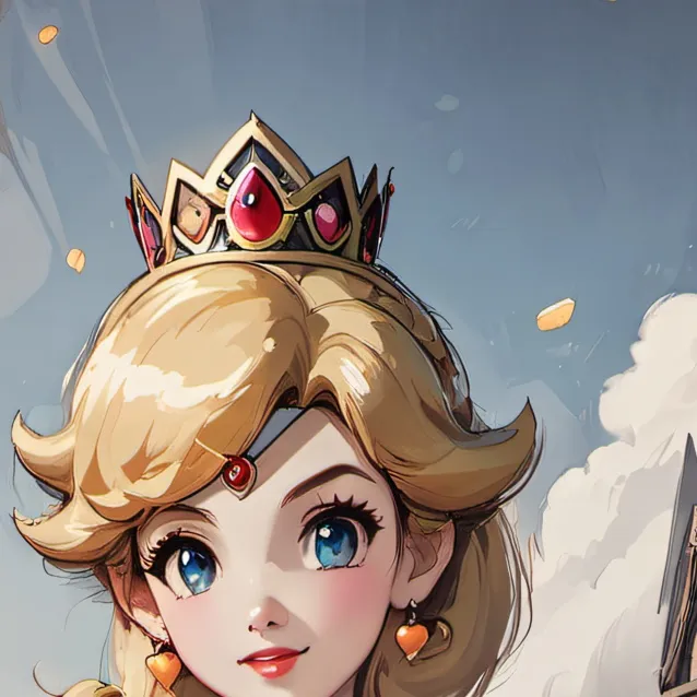 chat with ai character: princess peach
