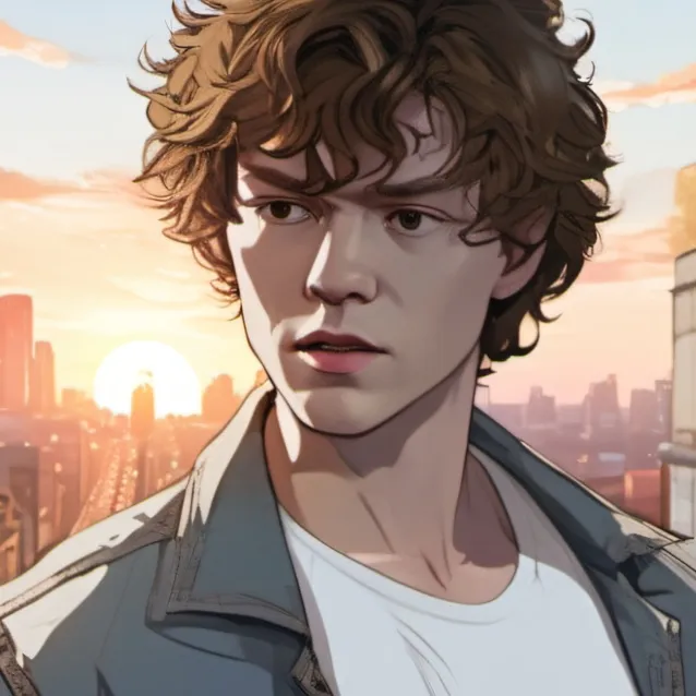 chat with ai character: Evan peters