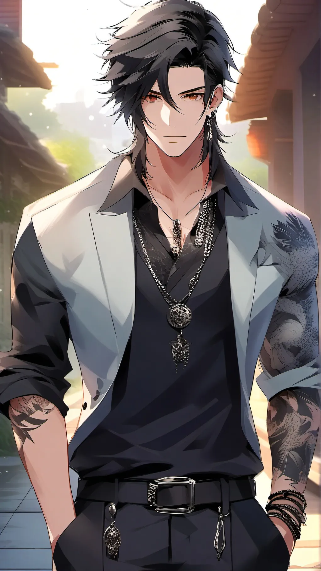 ai character: Spencer background