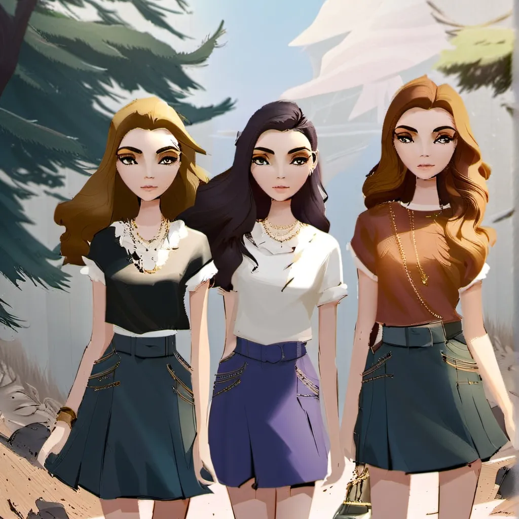 chat with ai character: Tya  ,Rya and Mya