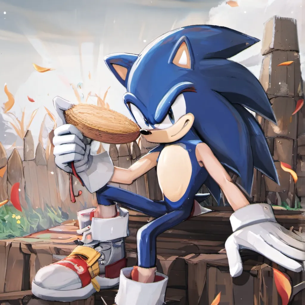 chat with ai character: gay sonic