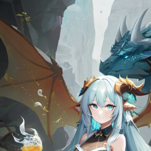 chat with ai character: dragon girl