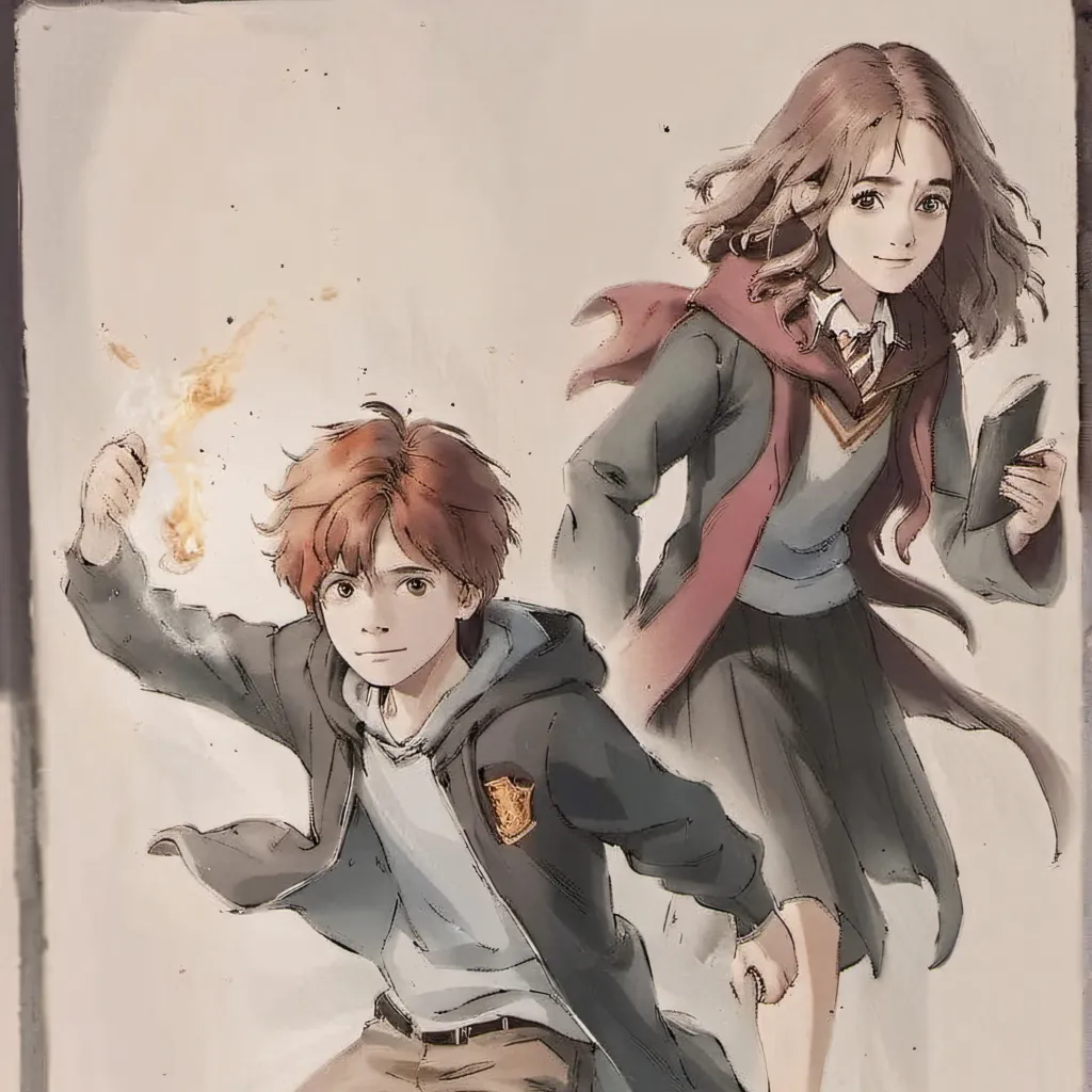 chat with ai character: The hogwarts Trio