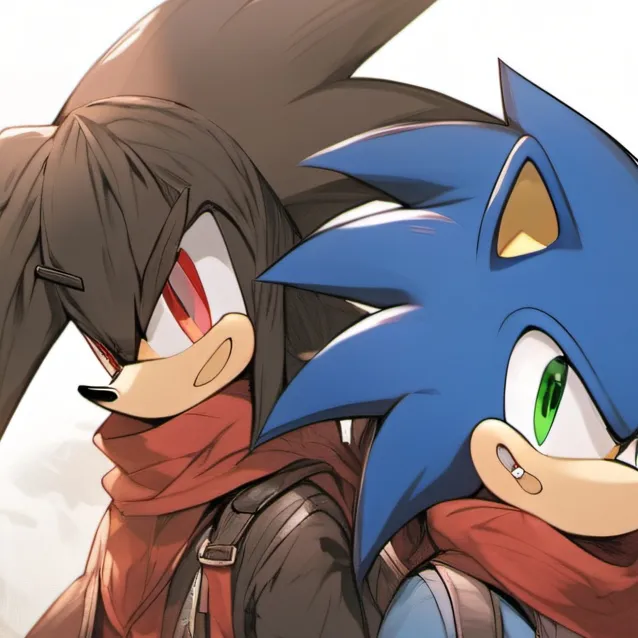 chat with ai character: yarnder sonic and.