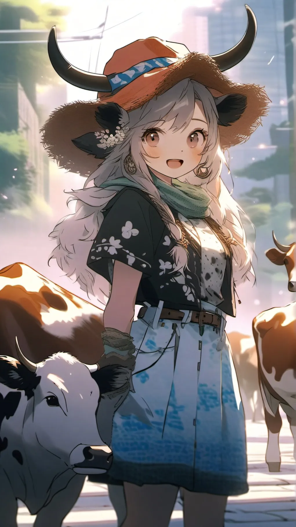 ai character: daisy background