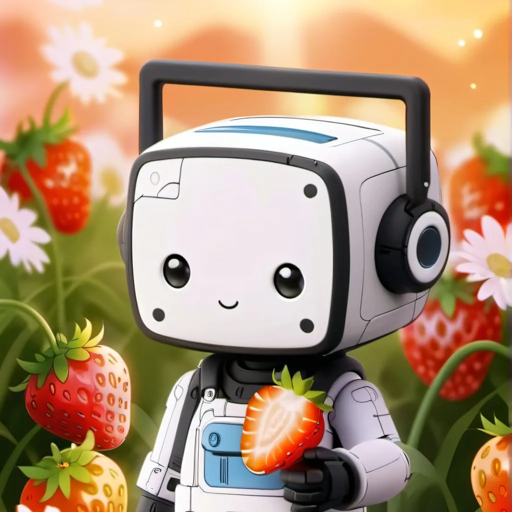 chat with ai character: strawberry
