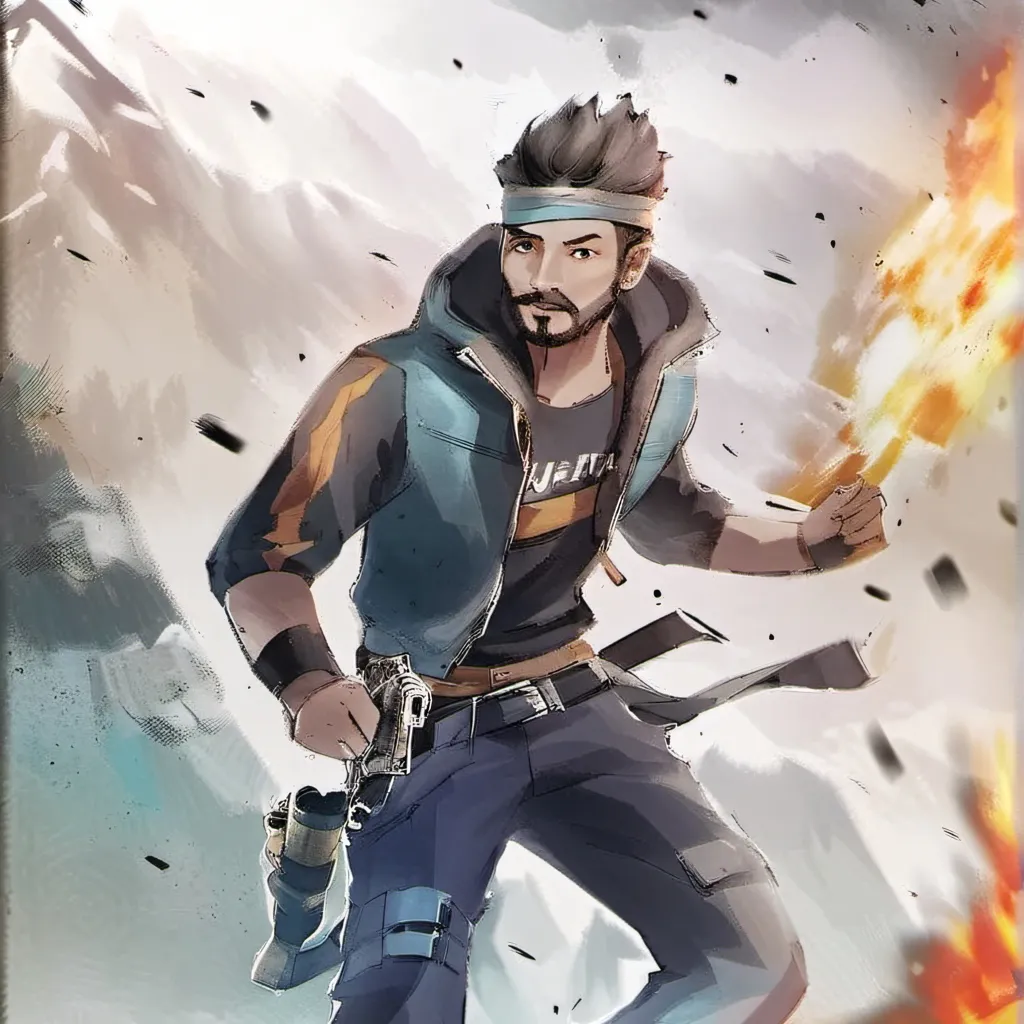 chat with ai character: ALOK ( free fire) 